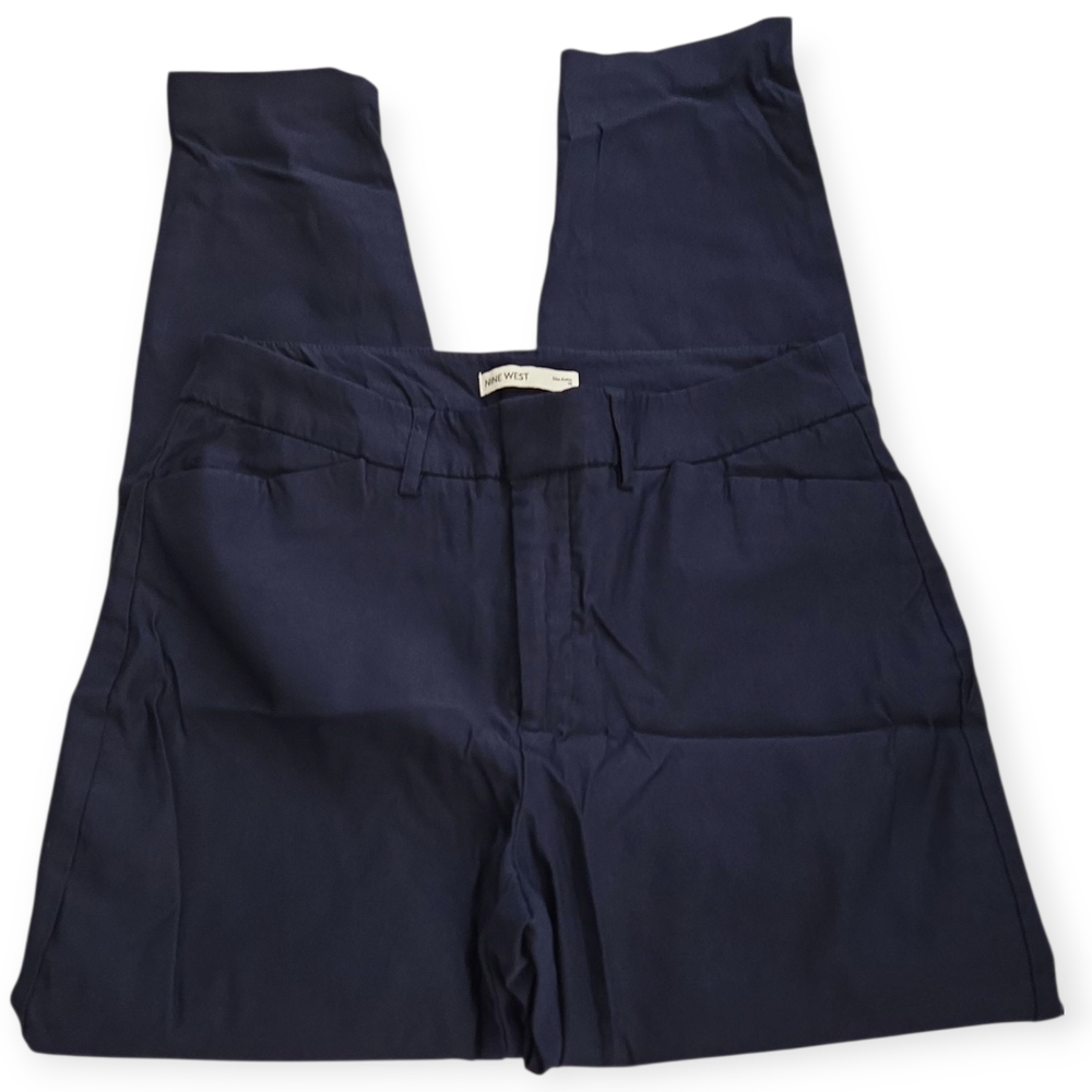 Nine West Women's Navy Skinny Pants